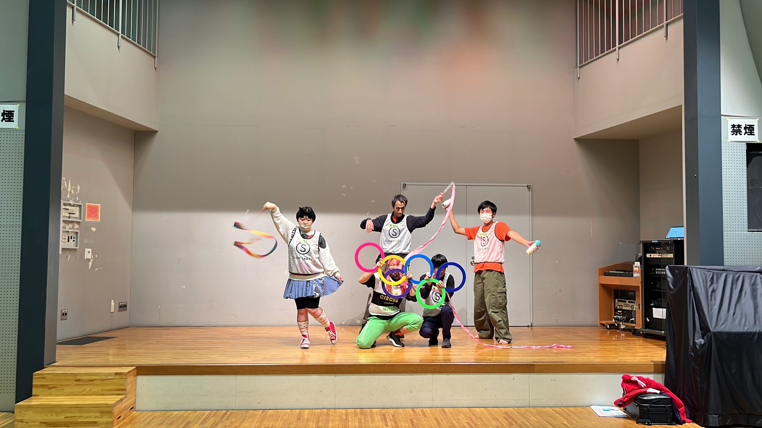 26年度ソーシャルサーカス・ワークショップ in ヒューマンぷらざに参加する